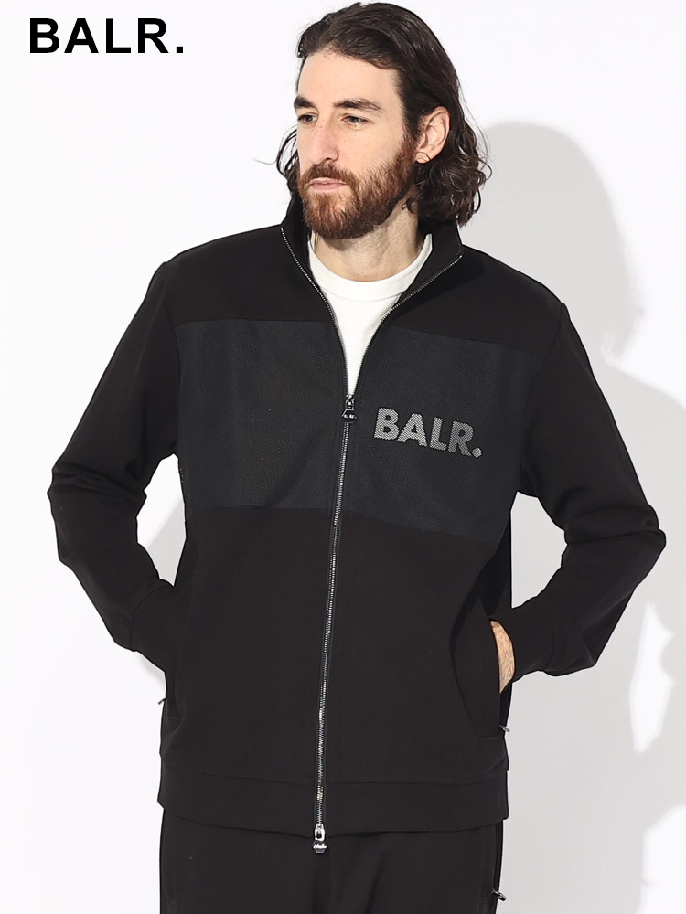 BALR. (ボーラー) メッシュロゴ フルジップ トラックジャケット