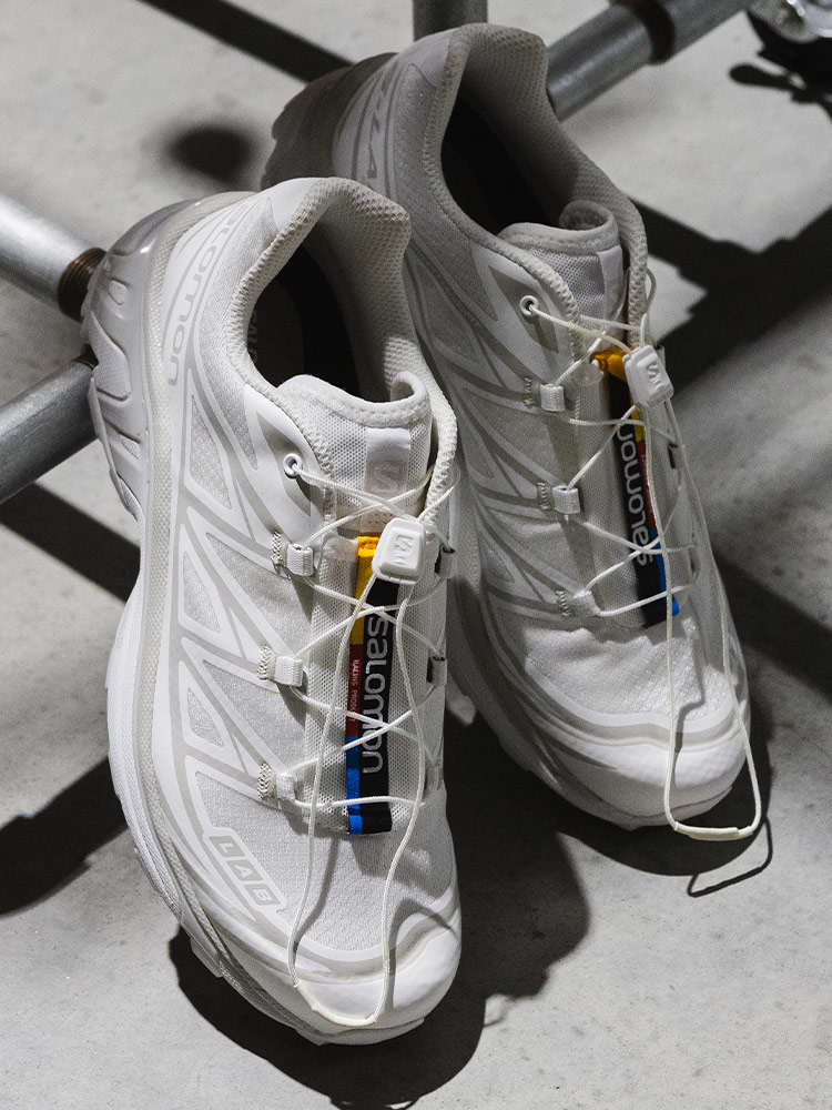 SALOMON (サロモン) 軽量 耐摩耗 TPU×メッシュアッパー ローカット