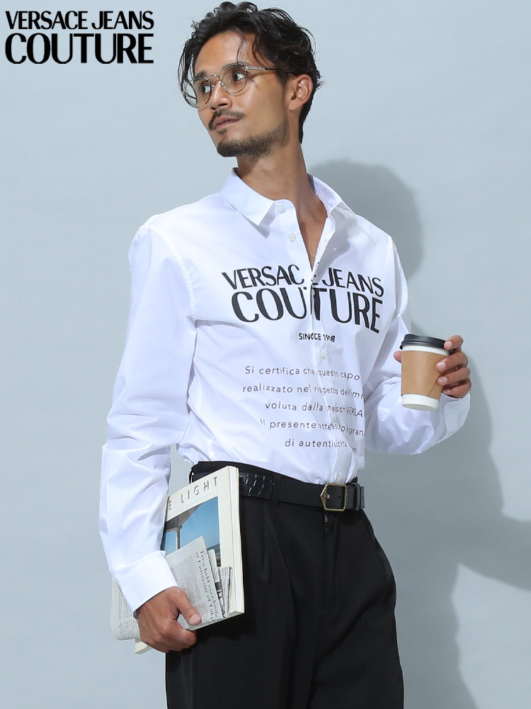 ヴェルサーチ ジーンズクチュール メンズ シャツ VERSACE JEANS