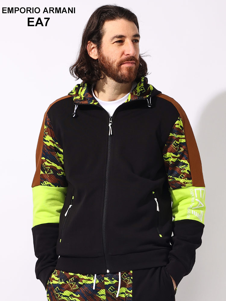 EMPORIO ARMANI EA7 (エンポリオ アルマーニ) クレイジーカモフラ ロゴ