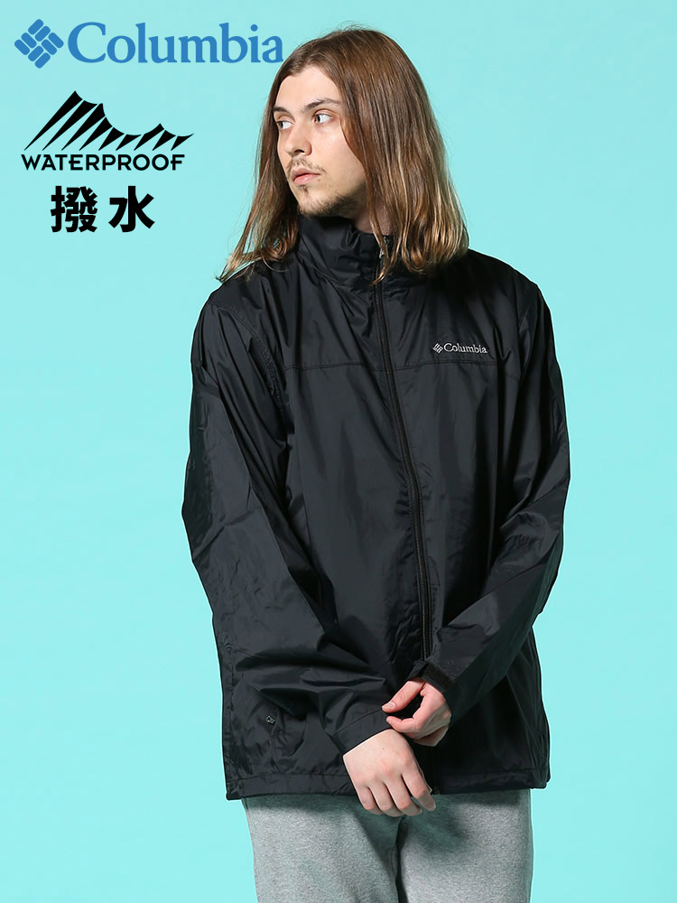 Columbia (コロンビア) フード収納 フルジップ レイン ジャケット