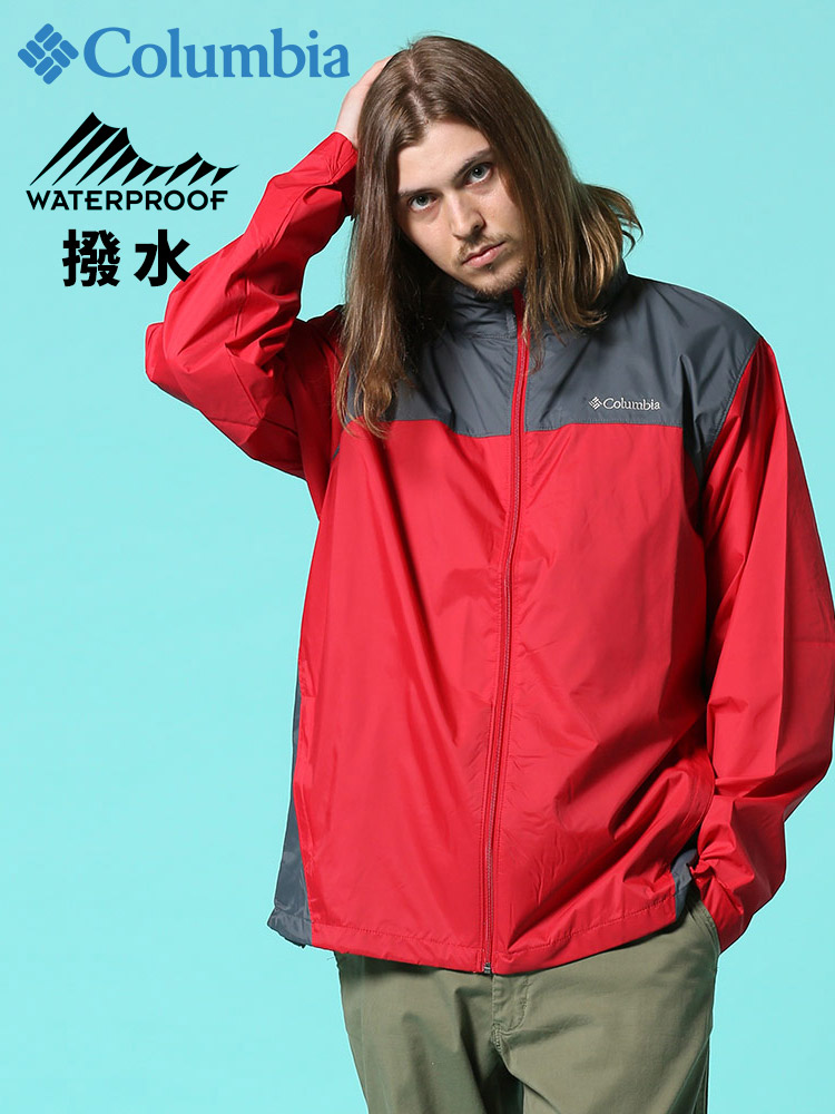 Columbia (コロンビア) フード収納 フルジップ レイン ジャケット