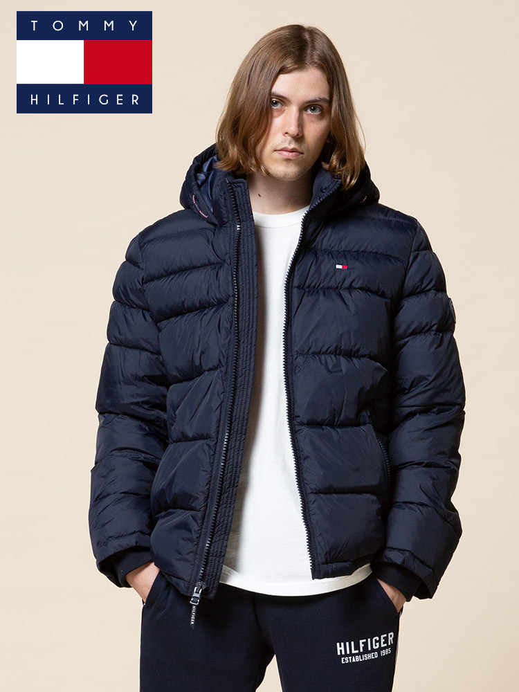 TOMMY HILFIGER (トミーヒルフィガー) 防風 フード フルジップ 中綿