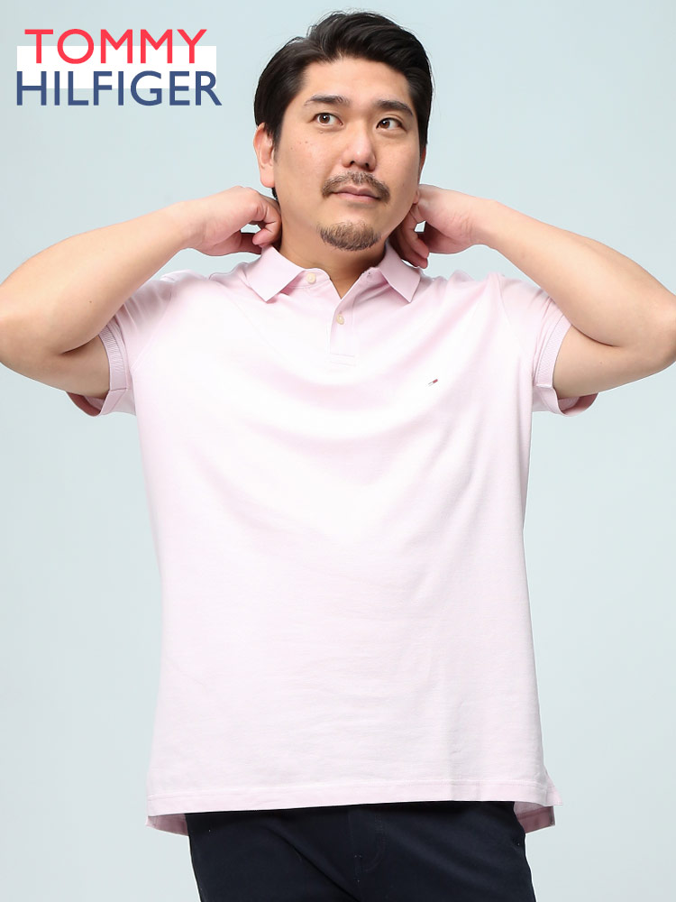 TOMMY HILFIGER トミーヒルフィガー ポロシャツ ワンポイント フラッグ