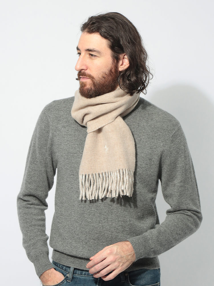 POLO RALPH LAUREN (ポロラルフローレン) リバーシブル 無地 マフラー