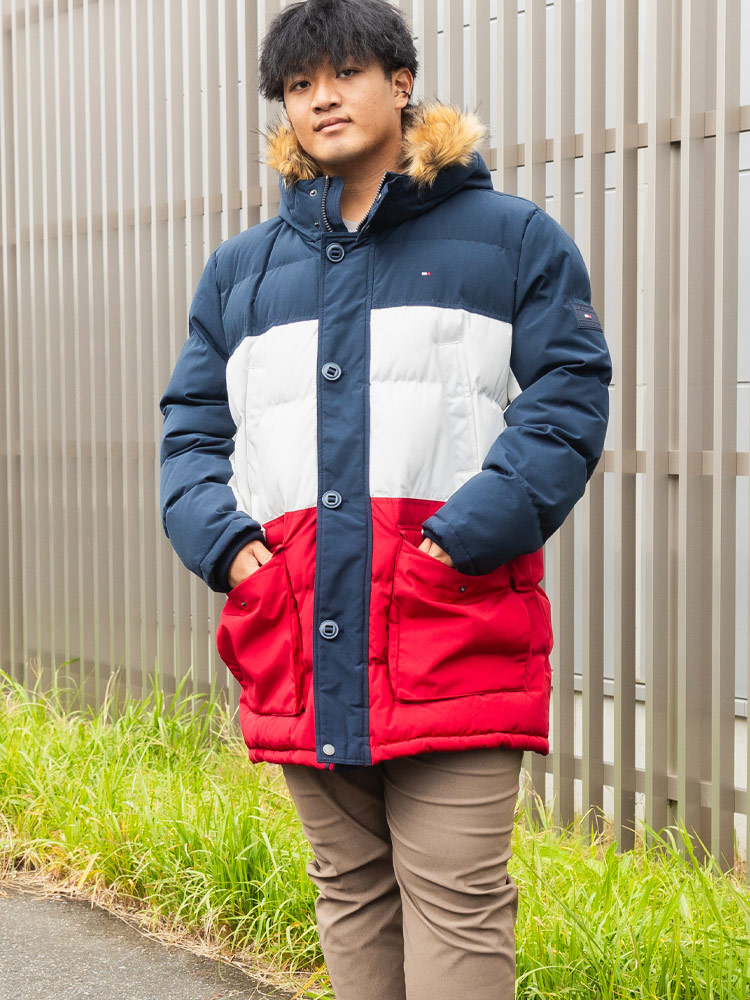 中綿 ジャケット フェイクファー フルジップ ARCTIC CLOTH FULL LENGH