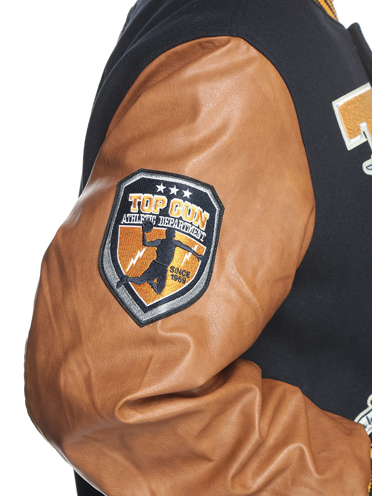 ボンバージャケット シャーク バーシティ アウター ブルゾン 中綿 秋冬