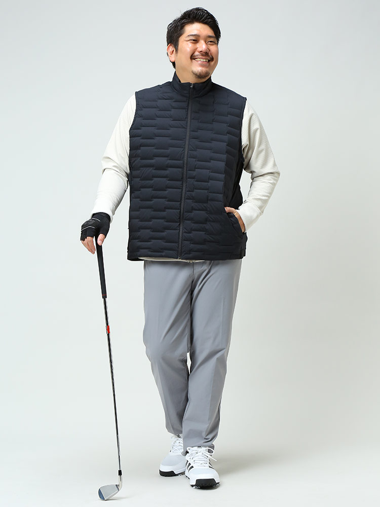 大きいサイズ メンズ adidas (アディダス) ライトウェイト フルジップ