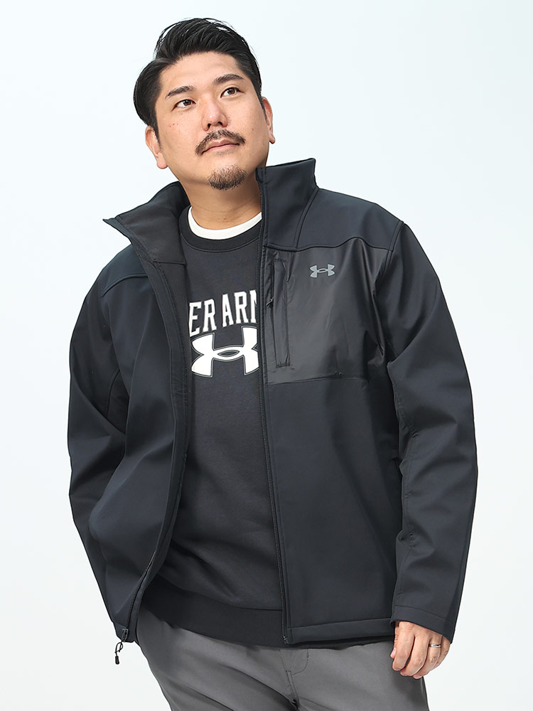 UNDER ARMOUR アンダーアーマー coldgear LOOSE STORM ジップ