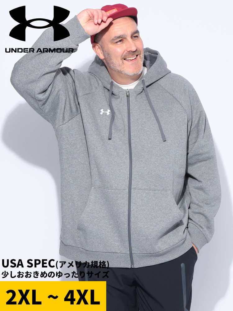 スウェット ジップパーカー LOOSE ワンポイントロゴ 裏起毛 ライバル