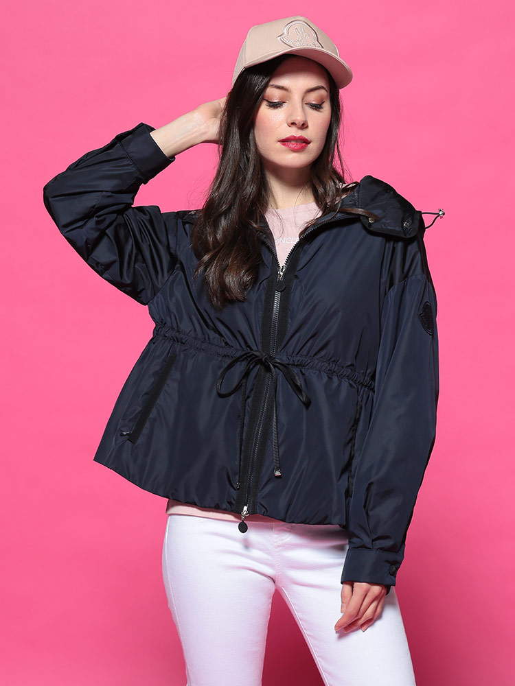 MONCLER (モンクレール) ウエストコード フード フルジップ ナイロン