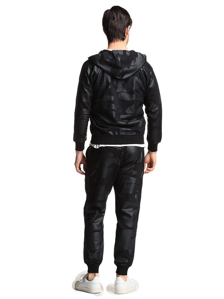 HYDROGEN (ハイドロゲン) 迷彩柄 フルジップ パーカー スウェット