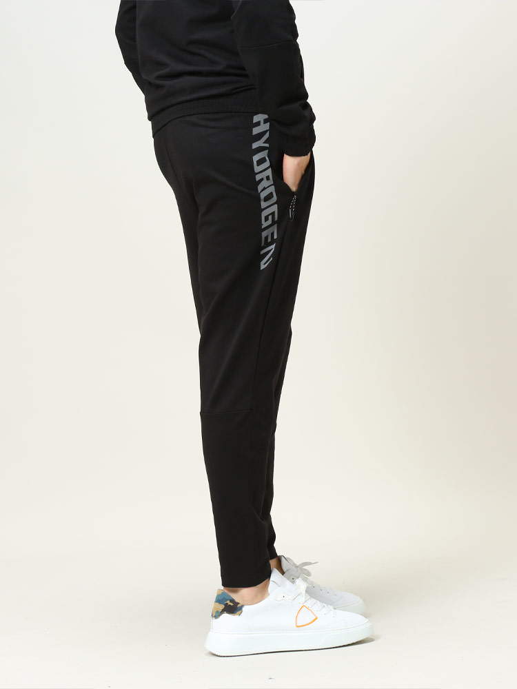 HYDROGEN (ハイドロゲン) ブランド メンズ サイドロゴ スカル パンツ