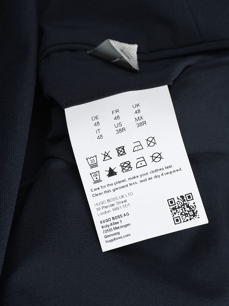 HUGO BOSS (ヒューゴボス) ストレッチ ポケッタブル シングル