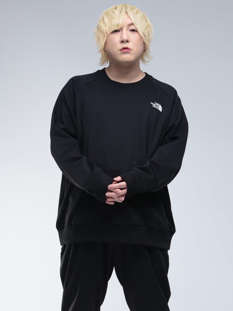 スウェット トレーナー ボックスロゴバックプリント クルーネック