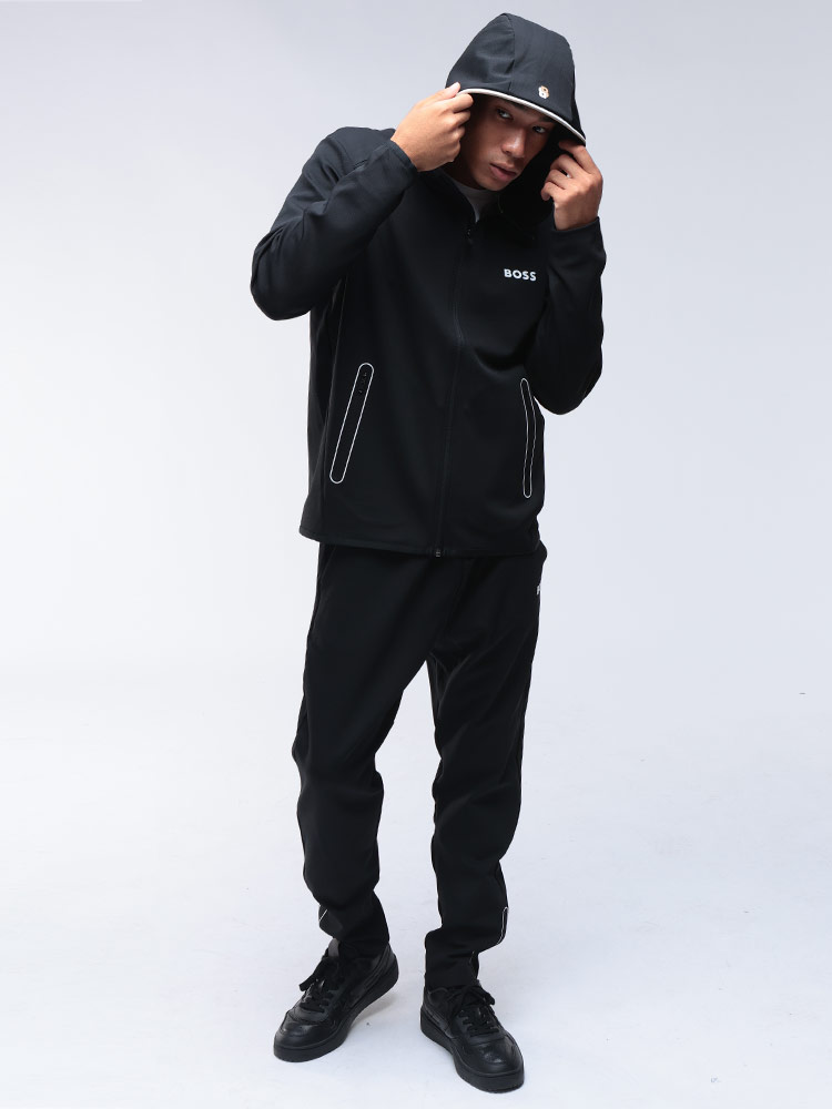 HUGO BOSS (ヒューゴボス) アクティブ ストレッチギャバジン ジップ