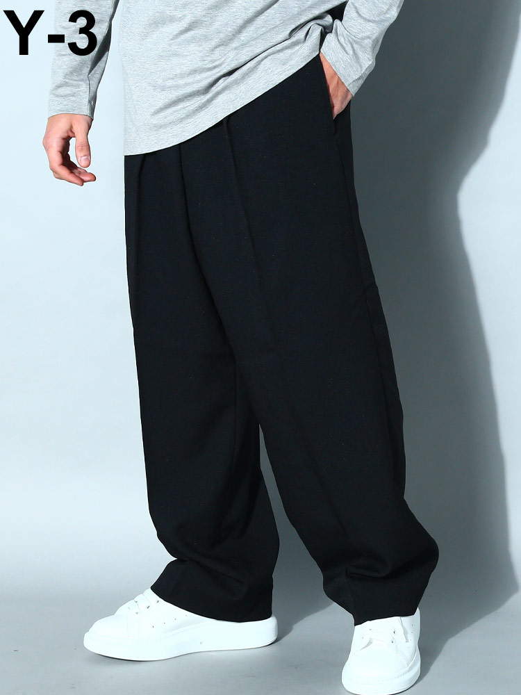 Y-3 (ワイスリー) ワンタック ストレート パンツ SP UNI STR PANT