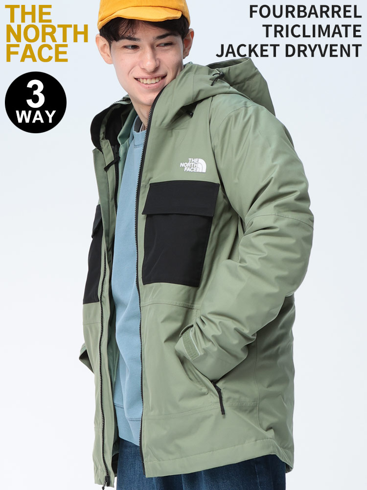 THE NORTH FACE (ザ ノースフェイス) 3WAY インナー着脱 スノー