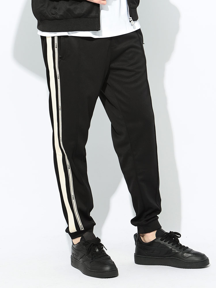 BALR. (ボーラー) サイドライン ウエストコード トラックパンツ メンズ