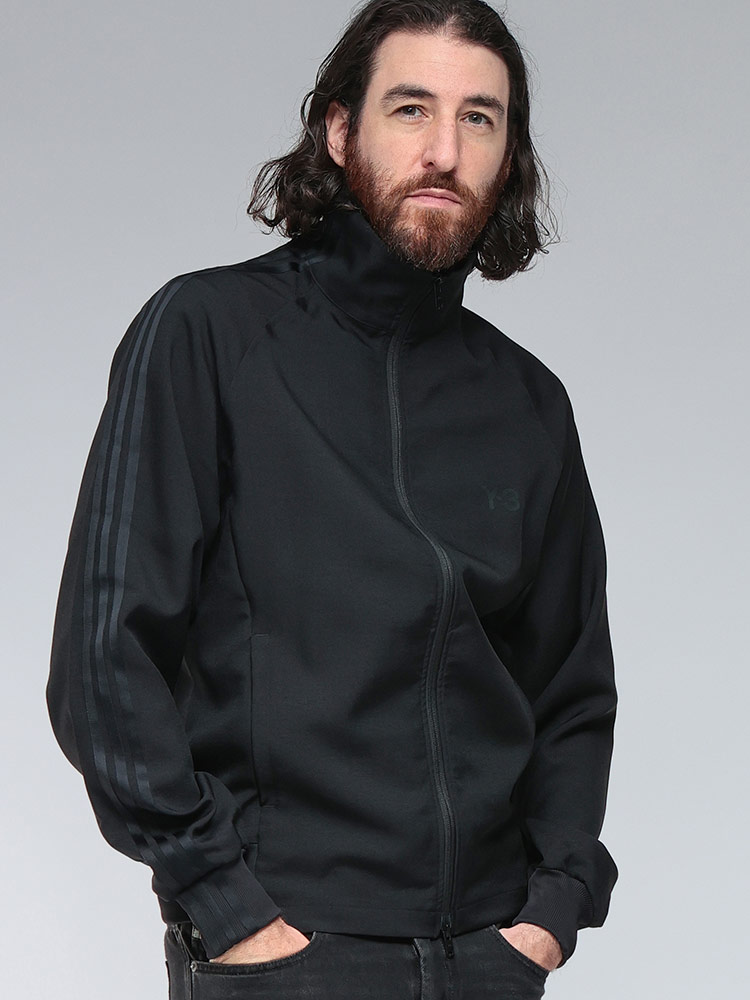 Y-3 (ワイスリー) 胸ロゴ フルジップ トラックジャケット SPORT