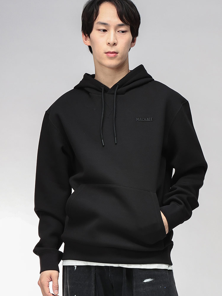 MACKAGE (マッカージュ) フード ロゴ プルオーバー パーカー プル