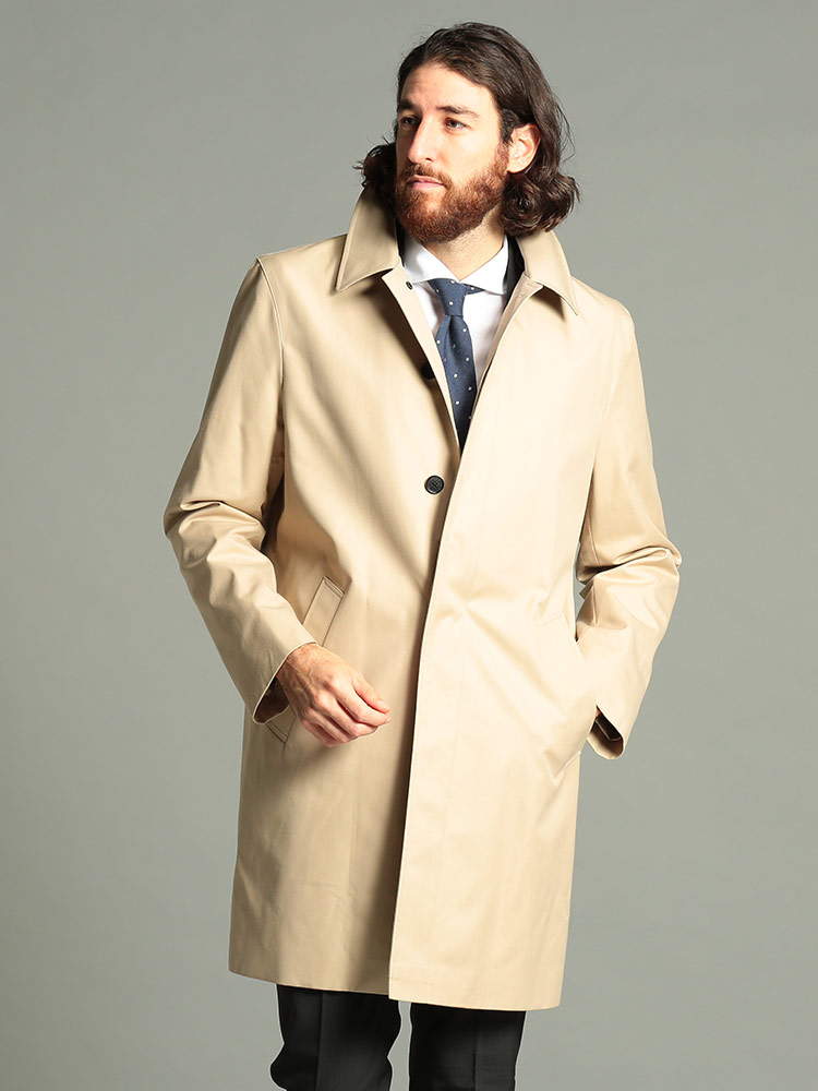 Aquascutum (アクアスキュータム) 綿100％ 裏地チェック シングル