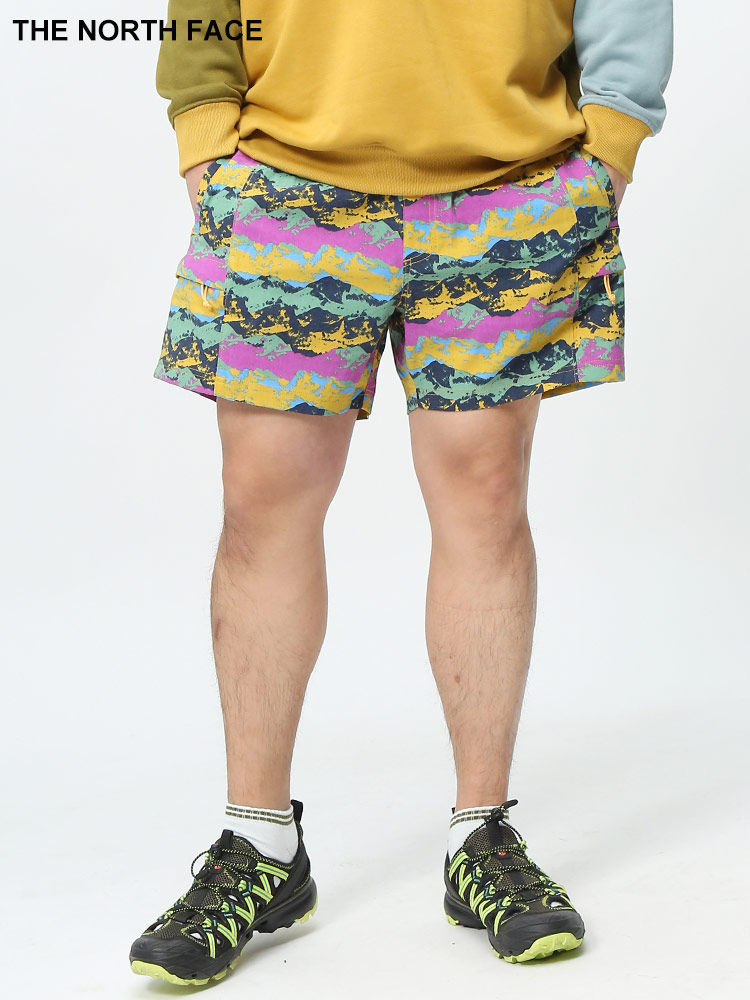 水陸両用 ジッパー付きポケット ウエストベルト ショートパンツ M