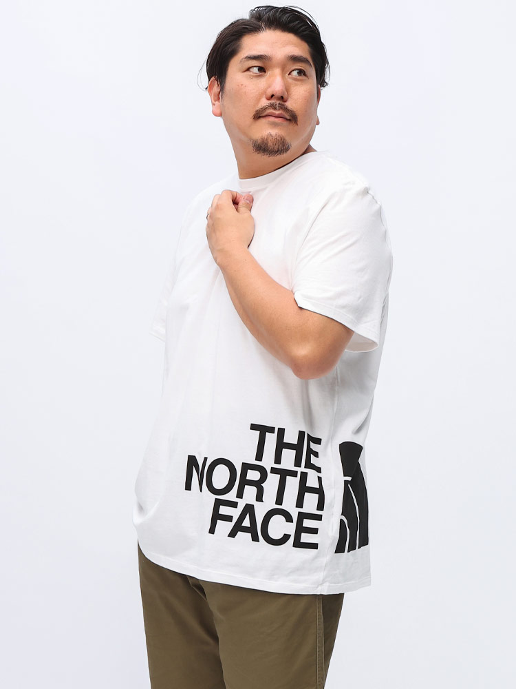 THE NORTH FACE ( ザ ノースフェイス) 裾BIGロゴ クルーネック 半袖 T