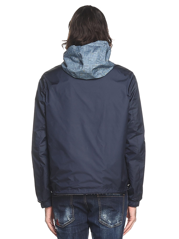 FENDI (フェンディ) リバーシブル フルジップ ジャケット FDFAA906APX6