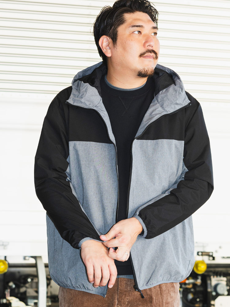 全天候対応 EVOL-TEX エボルテックス 大きいサイズ メンズ アウター