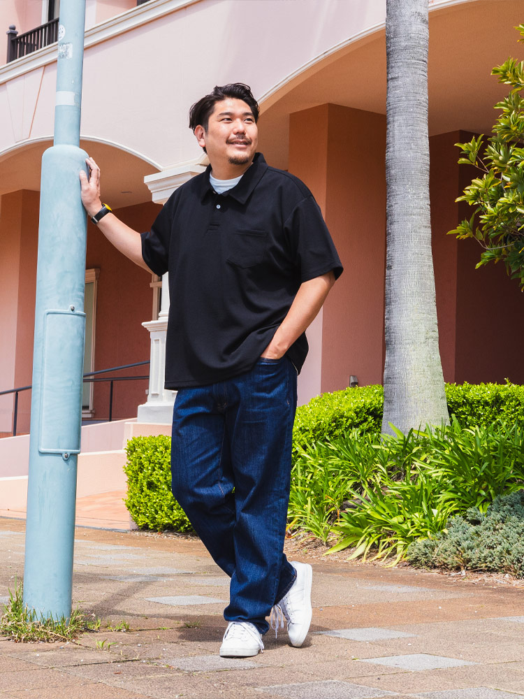 B＆T CLUB ビーアンドティークラブ ドライ 半袖 ポロシャツ 快ラクWEAR