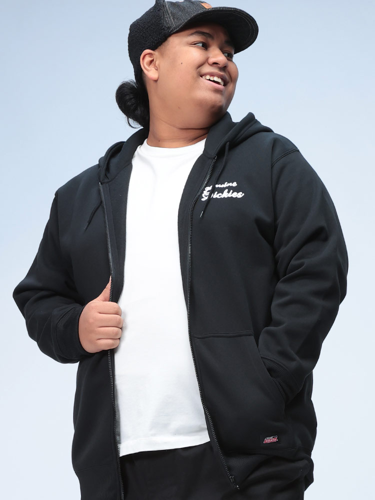 パーカー 裏起毛 ワンポイント刺繍 フルジップ トップス フード 暖かい