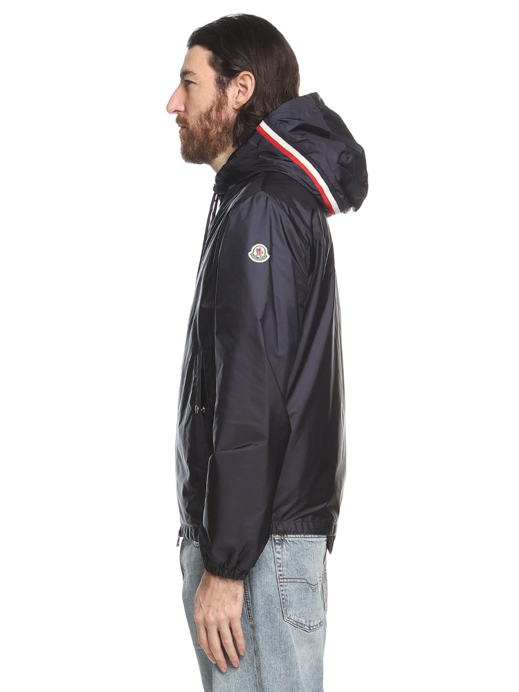 MONCLER (モンクレール) 撥水 フードトリコロールライン ナイロン