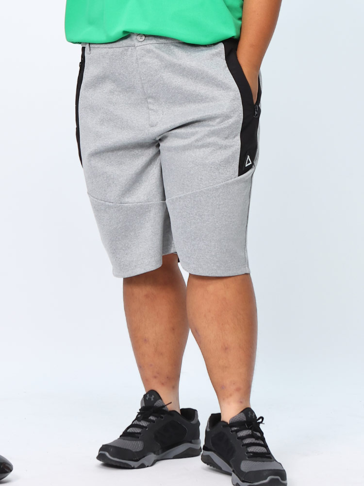 ショートパンツ ストレッチ 異素材切替 ゴルフ ボトムス ゴルフ