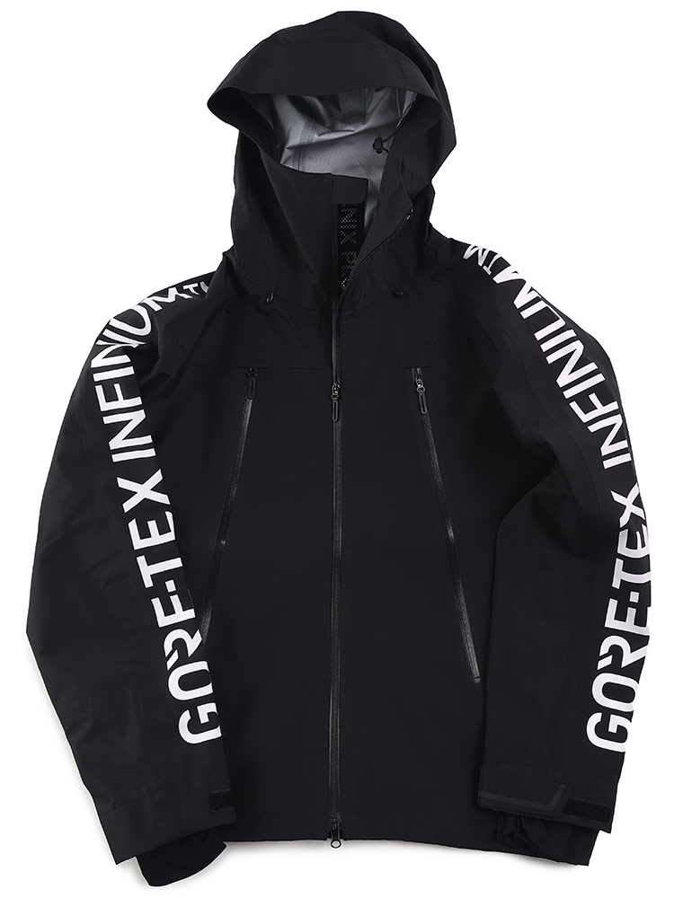 phenix (プラスフェニックス) 袖ロゴプリント フルジップ ジャケット