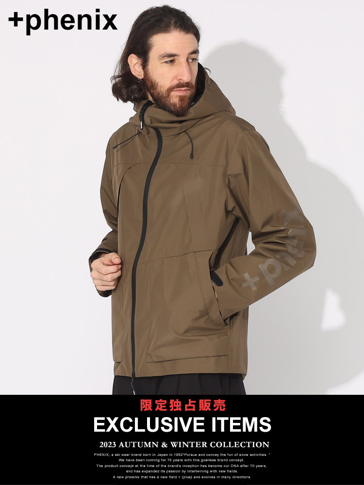 当店独占販売】 +phenix (プラスフェニックス) フード ジャケット GORE