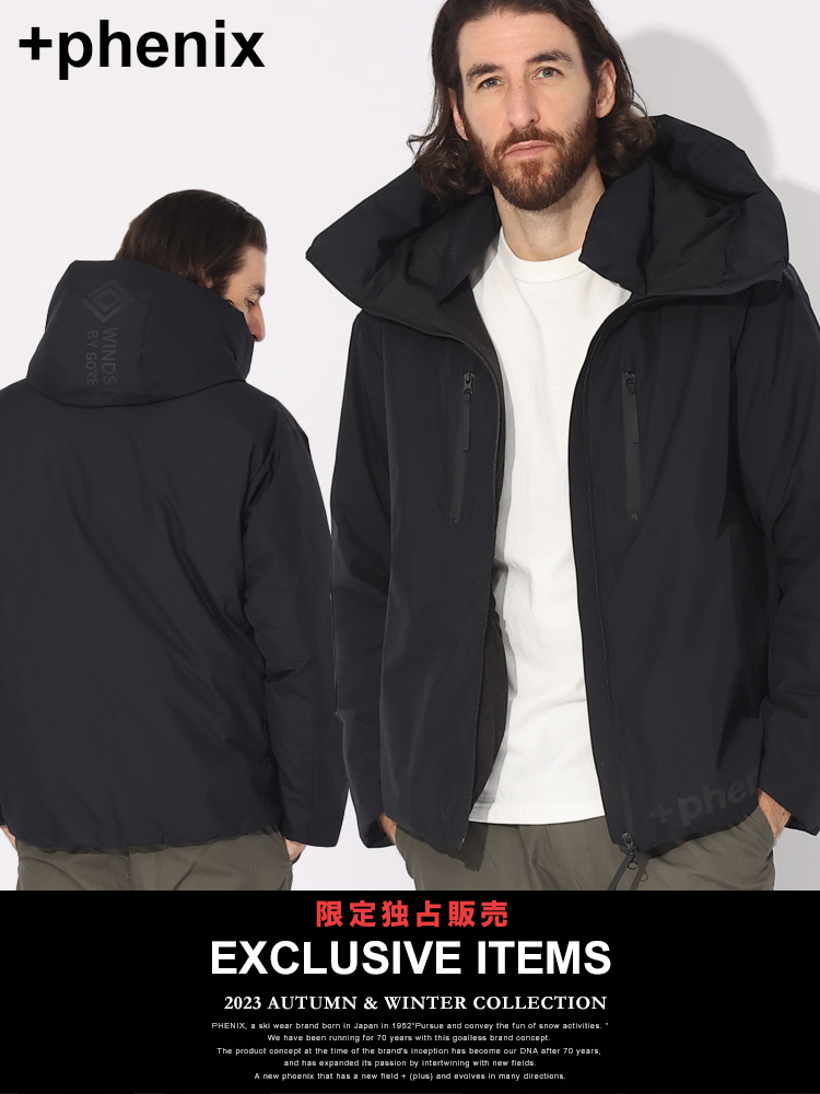 当店独占販売】 +phenix (プラスフェニックス) 撥水 ダウンジャケット