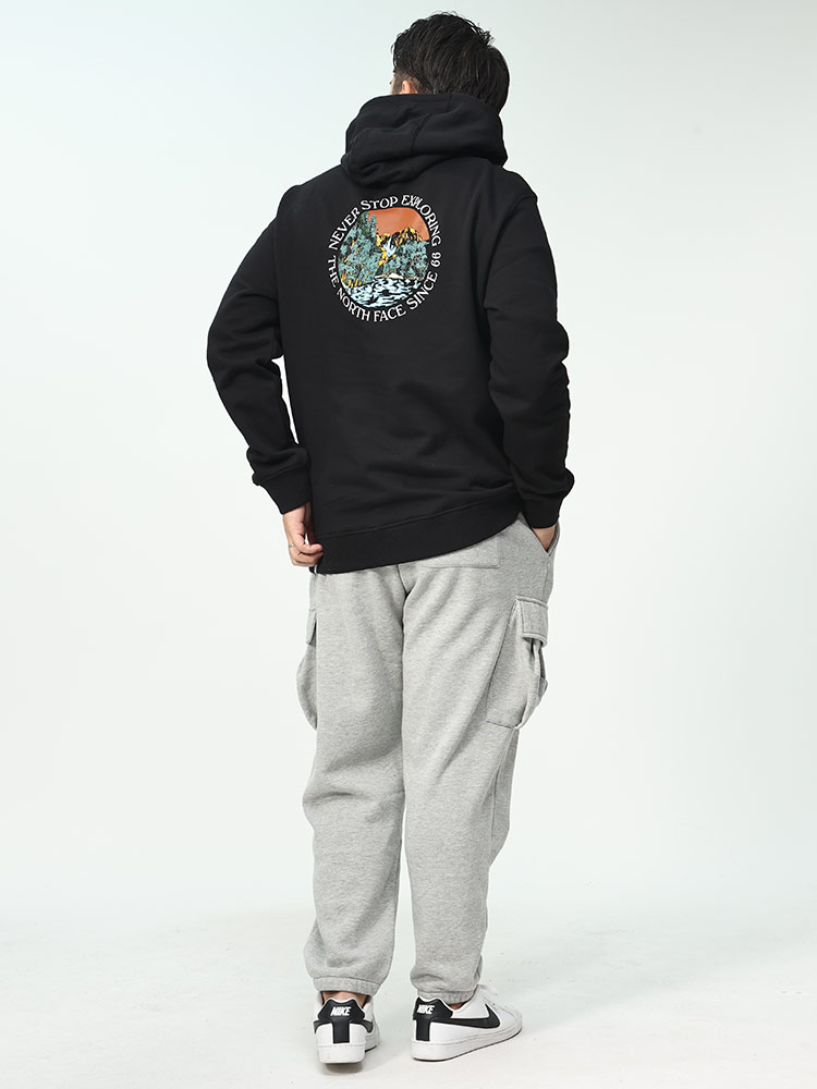 裏起毛 バックプリント プルオーバー パーカー SEASONAL GRAPHIC