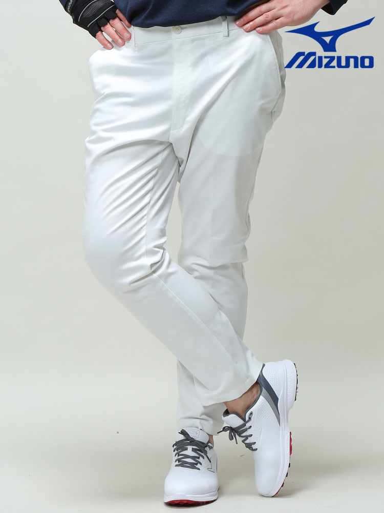 大きいサイズ メンズ MIZUNO (ミズノ) ストレッチ ゴルフパンツ 無地