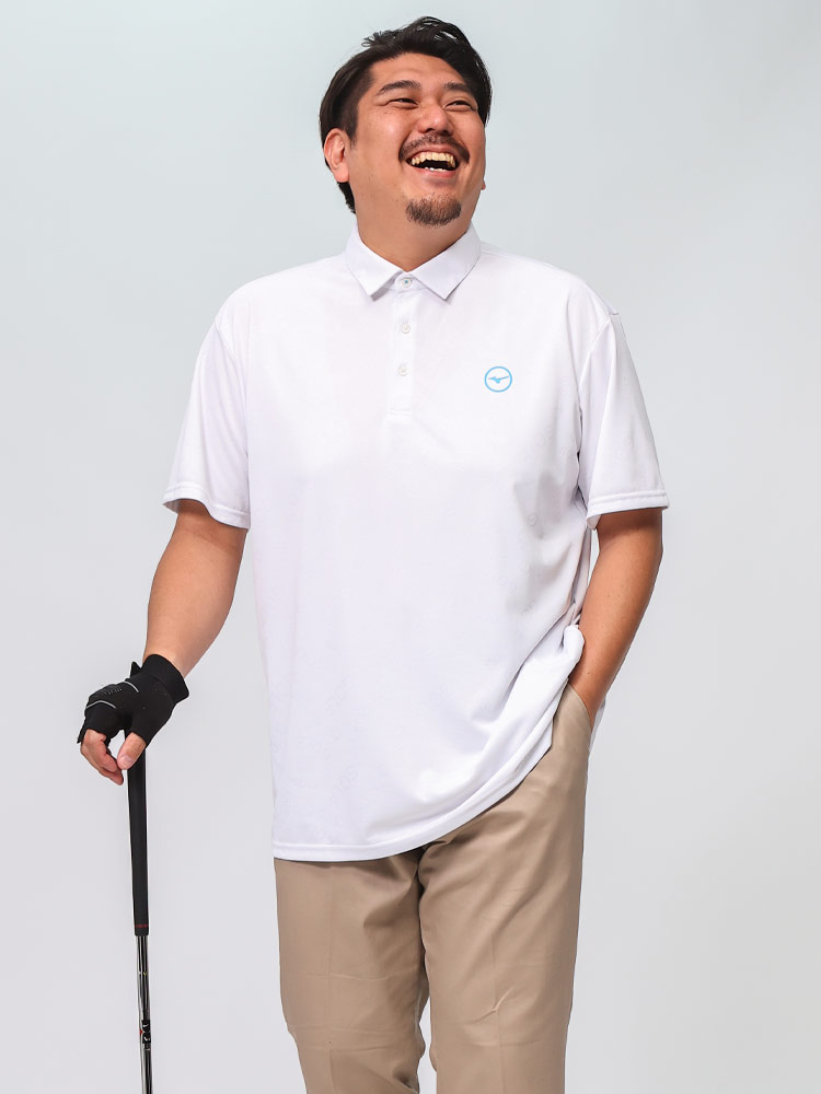 MIZUNO (ミズノ) MIZUNO GOLF 吸汗速乾 ストレッチ ランダムゴルフ