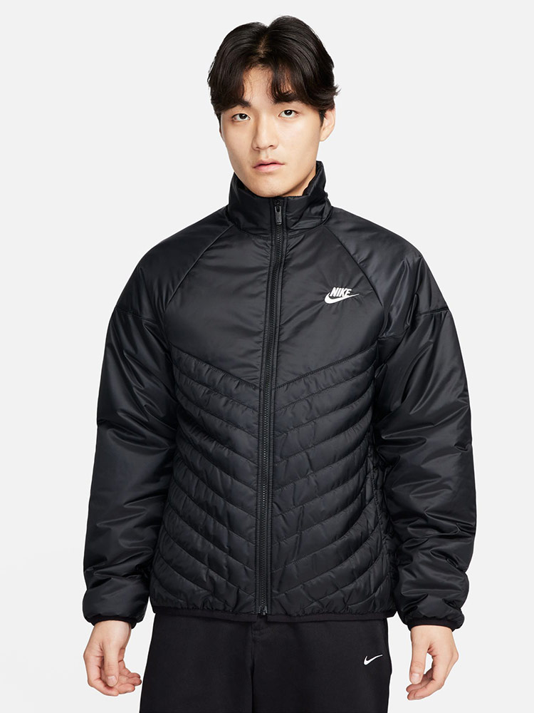 NIKE (ナイキ) 切り替え フルジップ 中綿ジャケット MIDWEIGHT PUFFER