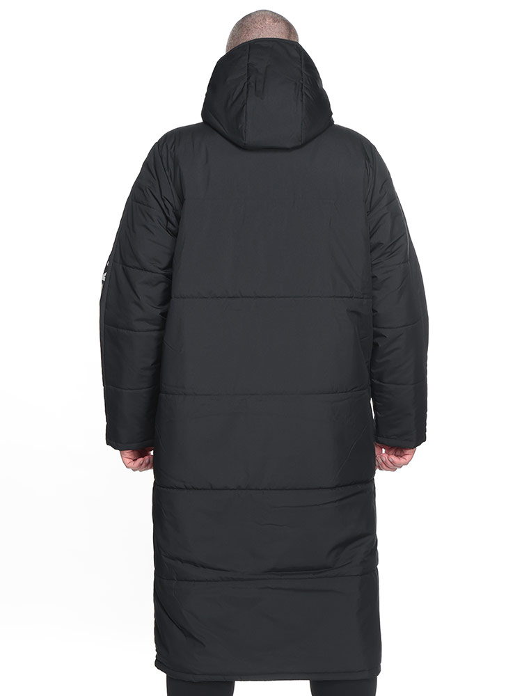 ベンチコート LOOSE STORM フルジップ アウター ロング 中綿 防寒