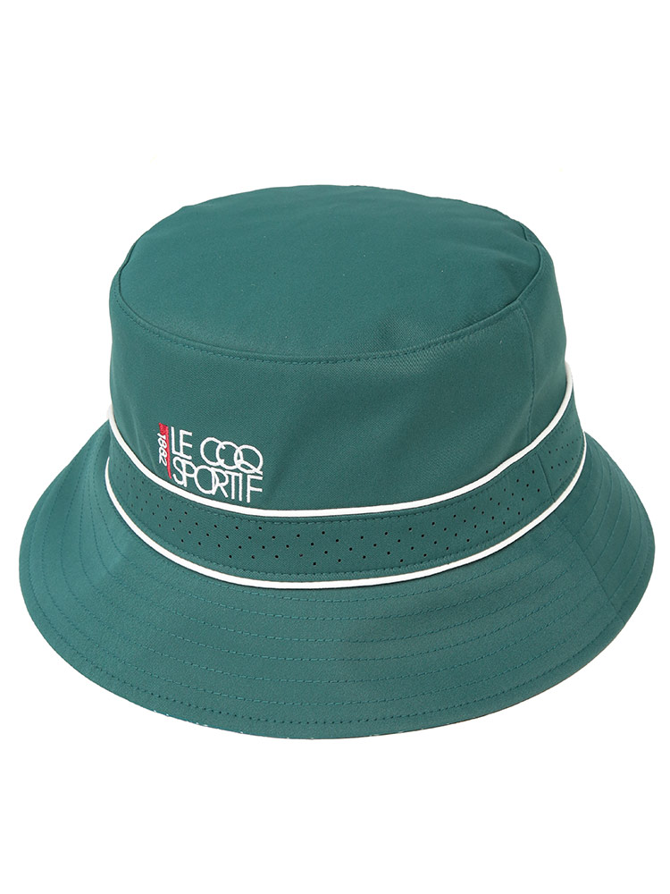 リバシーブル ハット GOLF 総柄 ロゴ 帽子 バケットハット ゴルフ