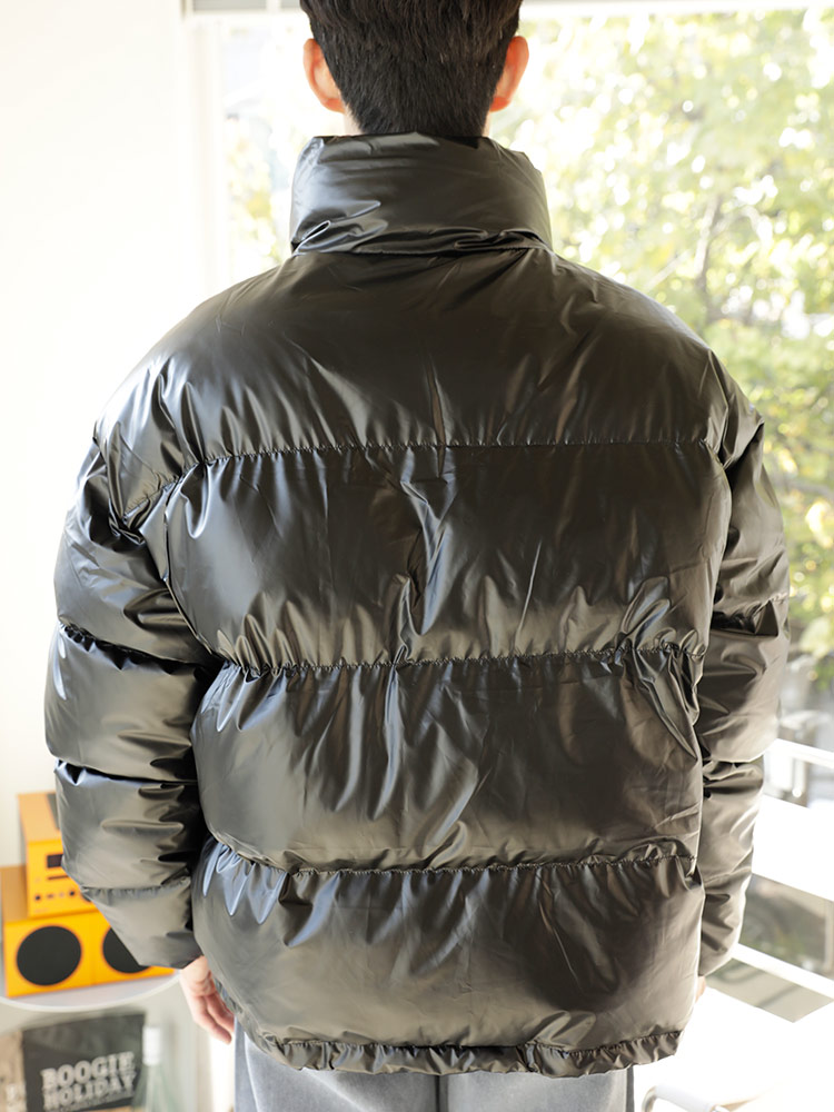 KoZ (コズ) シャイニー フルジップ 中綿ブルゾン L ジャケット