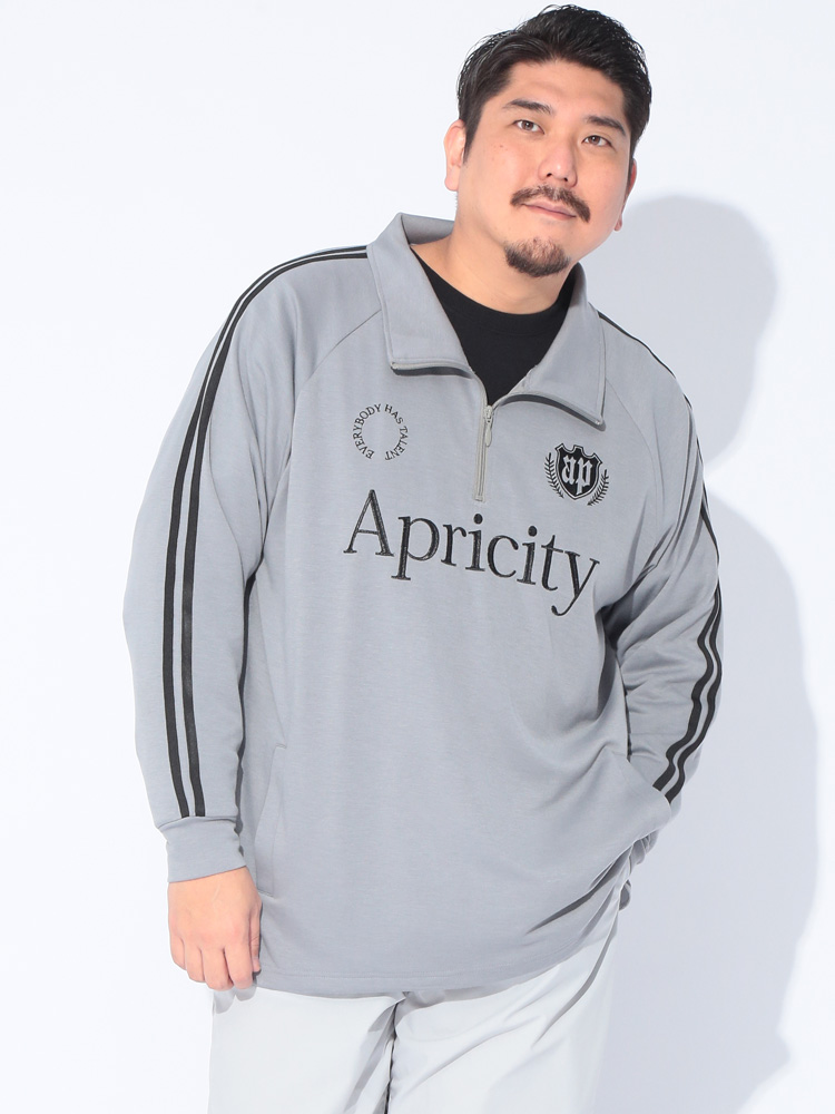 長袖 Tシャツ ポンチ素材 ハーフジップ 長袖 ゲームシャツ プル