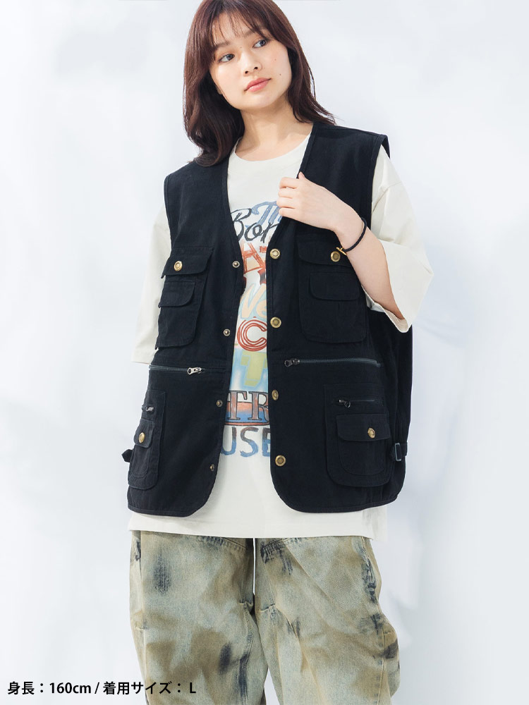 WOODENDOLL (ウッディンドール) ポケット フルボタン フィッシング