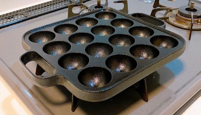 OIGENの南部鉄器たこ焼き器をレビュー【及源鋳造】 | 同情するなら酒をくれ