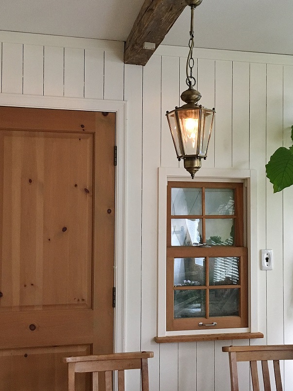 フランス六角形ランタン型ペンダントはかわいいアンティークネット