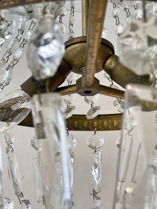 フランスエンパイアシャンデリアはかわいいアンティークネットショップ