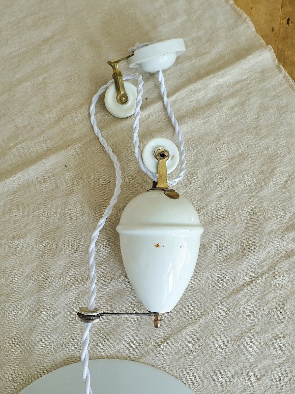 フランス大人っぽい滑車付きペンダントライトはかわいいアンティーク